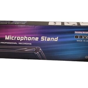 Ember Microphone Stand w/ Pop Filter Mic Suspension Boom Scissor Arm Stand